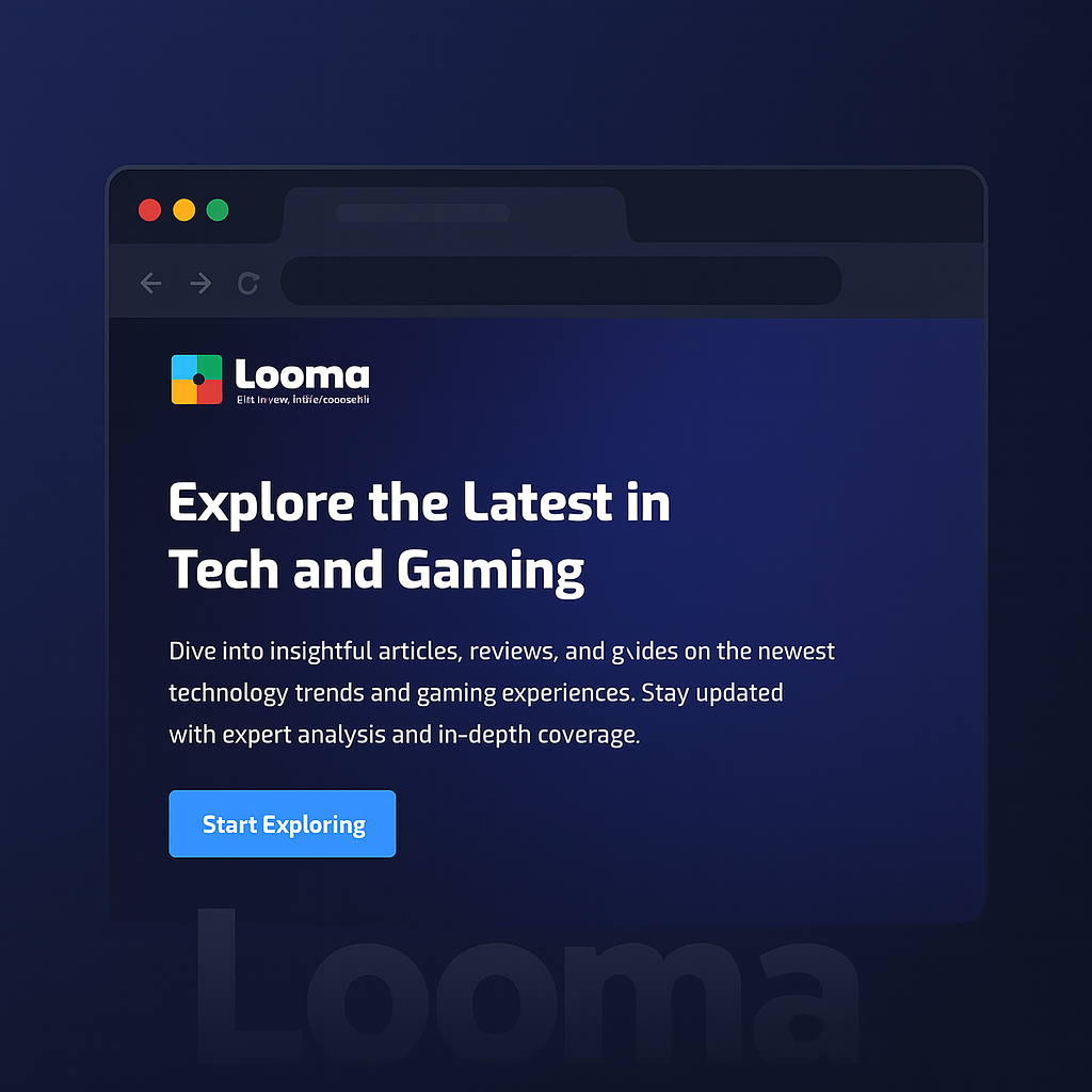 Looma Blog Site